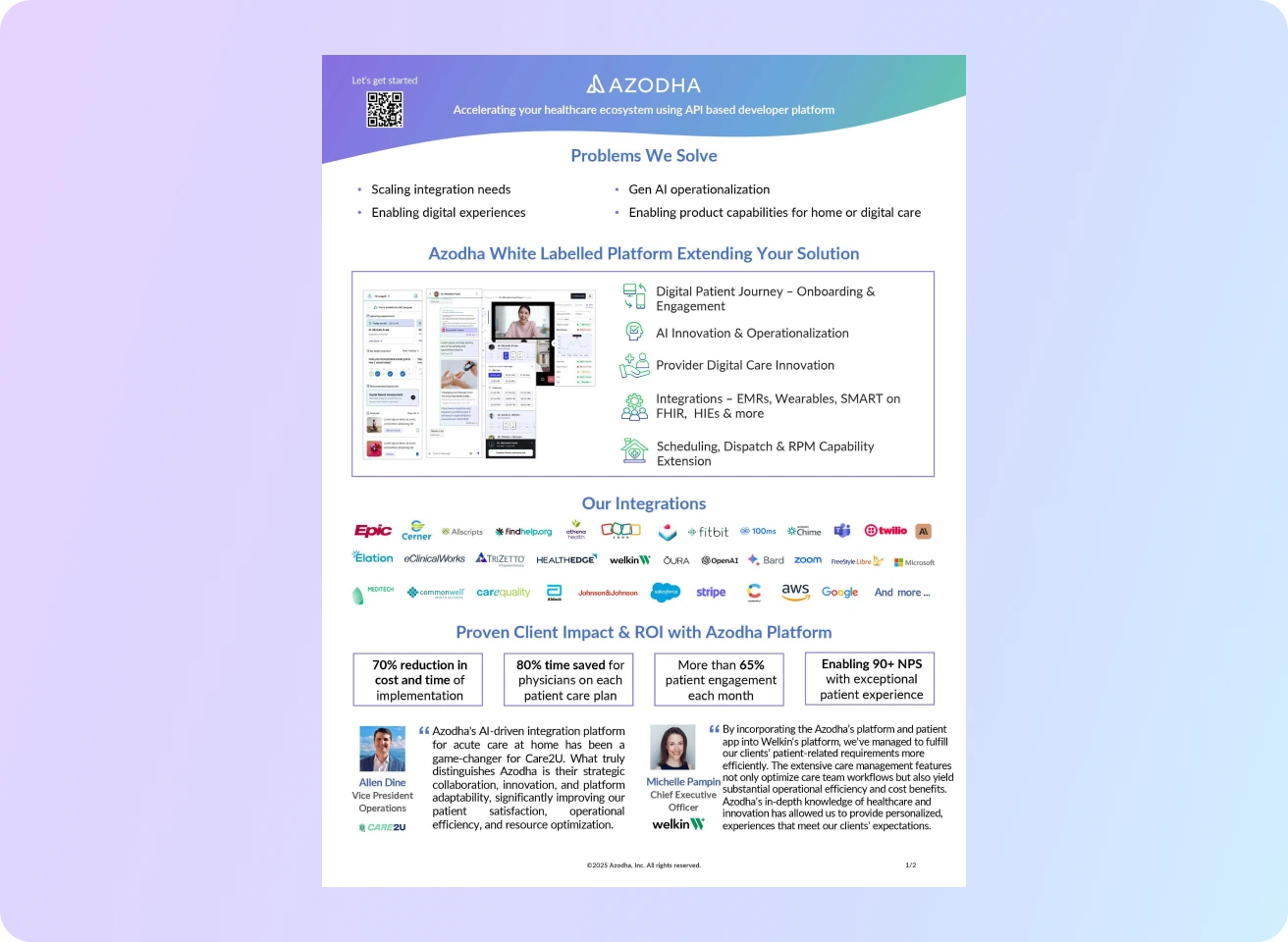 Azodha’s Partner Enablement Brochure